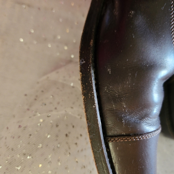 Ermenegildo Zegna Men's Dark Brown Leather Oxfords 9.5 EE - Picture 5 of 6